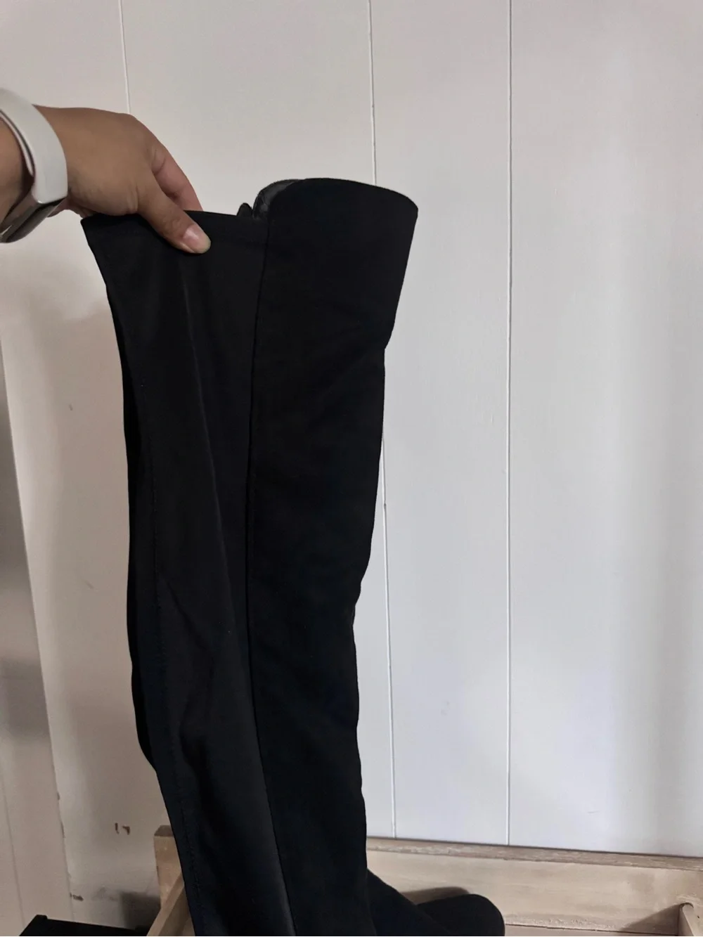 H&M Black Over-the-Knee Boots